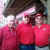 More 1962 Cougar Players at a current H Association Tailgate Function.  Mike Spratt, Horst Paul and BIlly Smith.