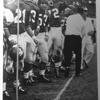 On the sideline and ready for some action - Bill Smith, Larry Broussard, Ron Yokubaitis